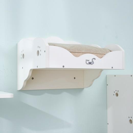 CatS猫家具猫墙系列之墙上猫床 实木生态板猫窝猫屋猫跳台 F3包邮 商品图1