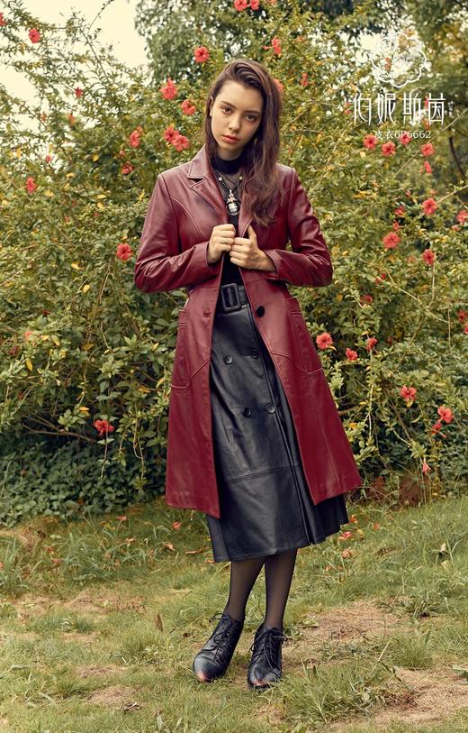 【伯妮斯茵】6P6662--羊皮皮衣--《开花的果园》《画尽世间光影，只为挚爱的女人》 商品图4