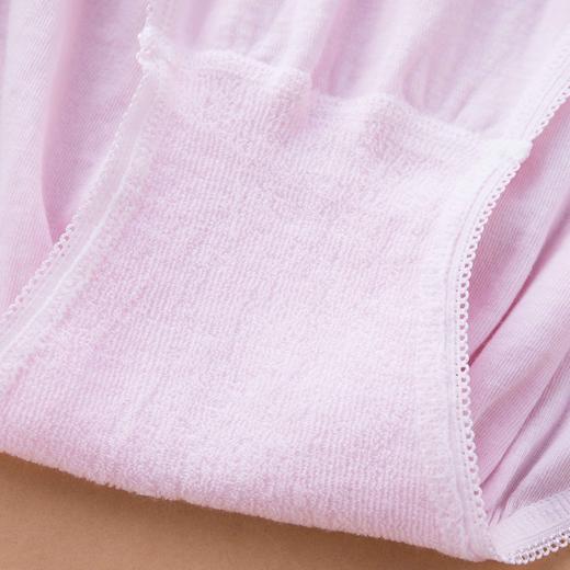 女士经典爆款大版精梳棉颗粒腰收腹裤高腰内裤2029 商品图9