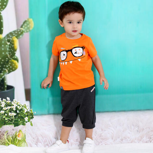 棉果果夏季男童七分裤M212201220327 商品图3