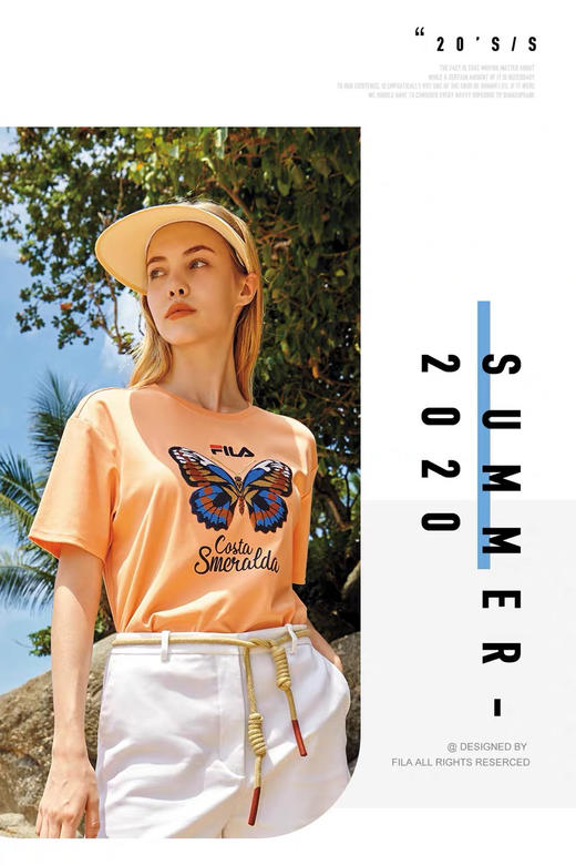 Fila 女款秋季弹力黑色九分裤 松紧腰 商品图8