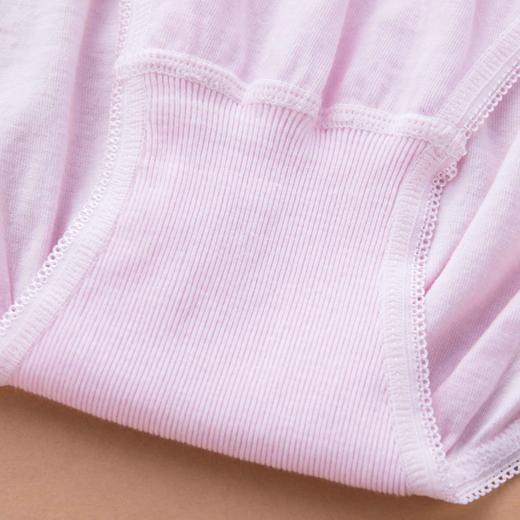 女士经典爆款大版精梳棉颗粒腰收腹裤高腰内裤2029 商品图7