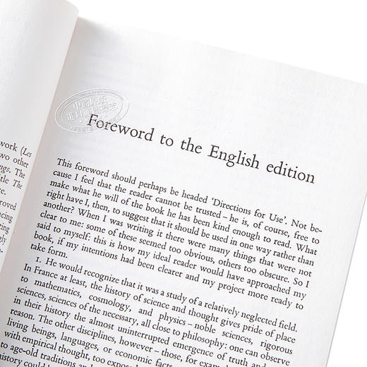 【中商原版】福柯：事物的秩序 英文原版 The Order of Things: An Archaeology of the Human Sciences 商品图3