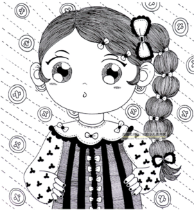 《线描人物画》线描【自动发货：下单后，点击手机短信中收到的链接，即可获取文件下载的链接；如有任何问题，可添加客服微信hm33268获得帮助】