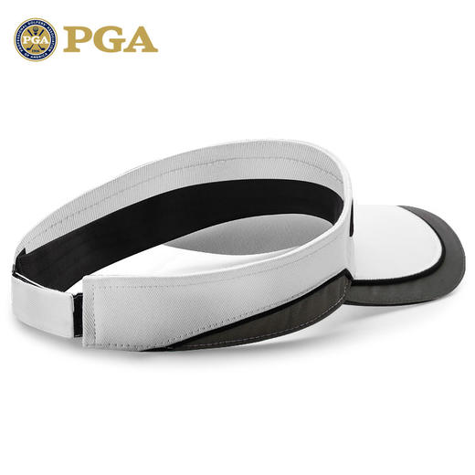 美国PGA 高尔夫男士球帽 无顶透气帽 吸汗内里 防晒遮阳 可调节 商品图3