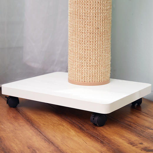 CatS猫家具猫咪床边床窗边床 木制猫床 粗剑麻猫抓柱 H1B包邮 商品图2