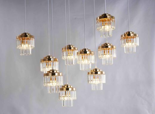 5头水晶风铃吊灯【运费自理】 商品图0