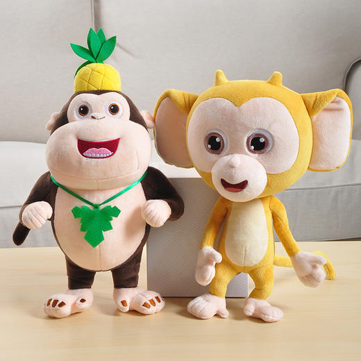 熊熊乐园 小熊大小熊二毛绒公仔玩具 商品图11