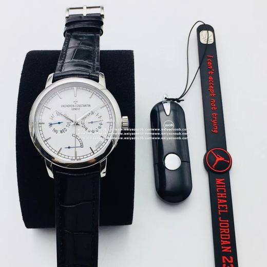 AI Factory市场最高版本 最高复刻 江诗丹顿真动能星期日历款～震撼上市TRADITIONNELLE传袭系列腕表！85290/000R-9969，85290/000R-B405，85290/00 商品图5