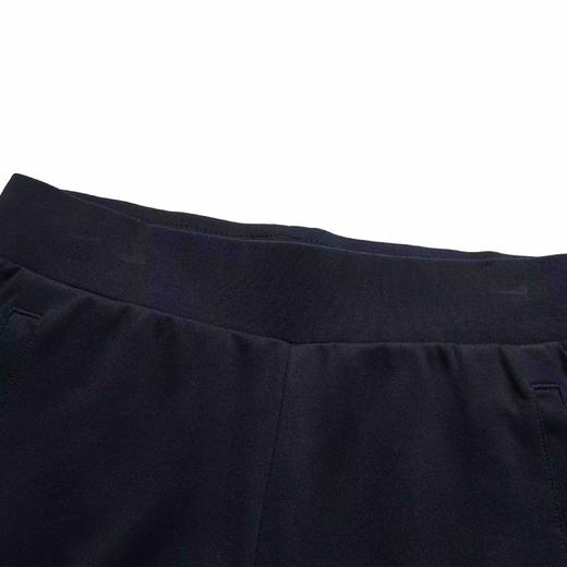 Fila 女款秋季弹力黑色九分裤 松紧腰 商品图3