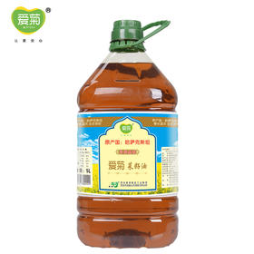 爱菊 哈萨克斯坦 食用油 三级压榨 菜籽油 5L