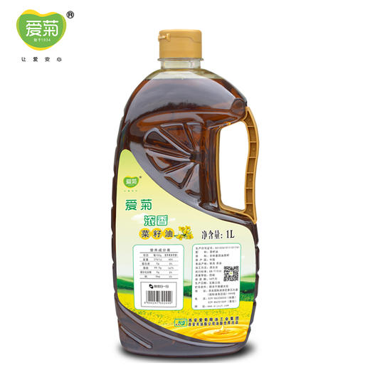 爱菊四级菜籽油1L 商品图2
