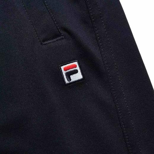 Fila 女款秋季弹力黑色九分裤 松紧腰 商品图4