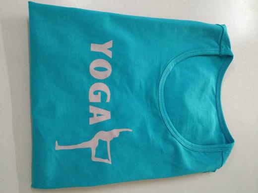 《捡漏专场 不退换》HWT艾杨格专业瑜伽全棉T恤休闲短袖（不带胸垫） 商品图4