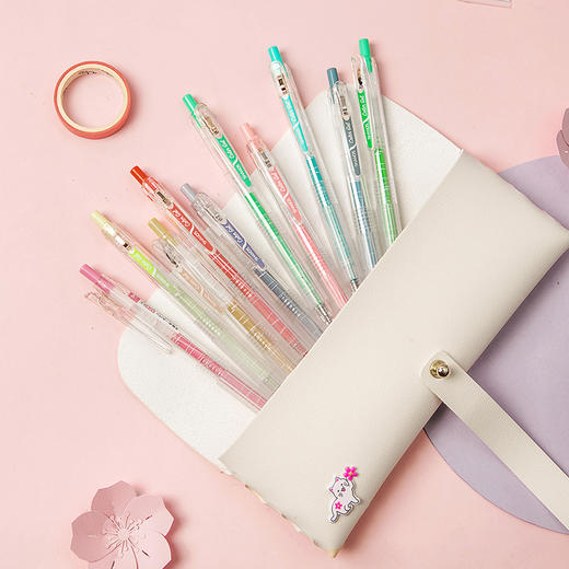 三年二班创意樱花女学生用文具盒小清新大容量铅笔盒笔袋文具袋