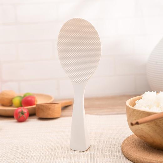 心选 日本可站立不粘饭勺 健康安全家用盛饭勺饭瓢不粘 白色 商品图0