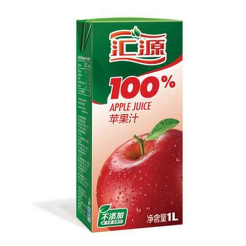 1L*12瓶 汇源果汁 苹果味 商品图0