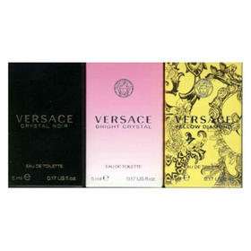 法国 VERSACE/范思哲粉/黄/黑水晶5mlQ版  版本随机发