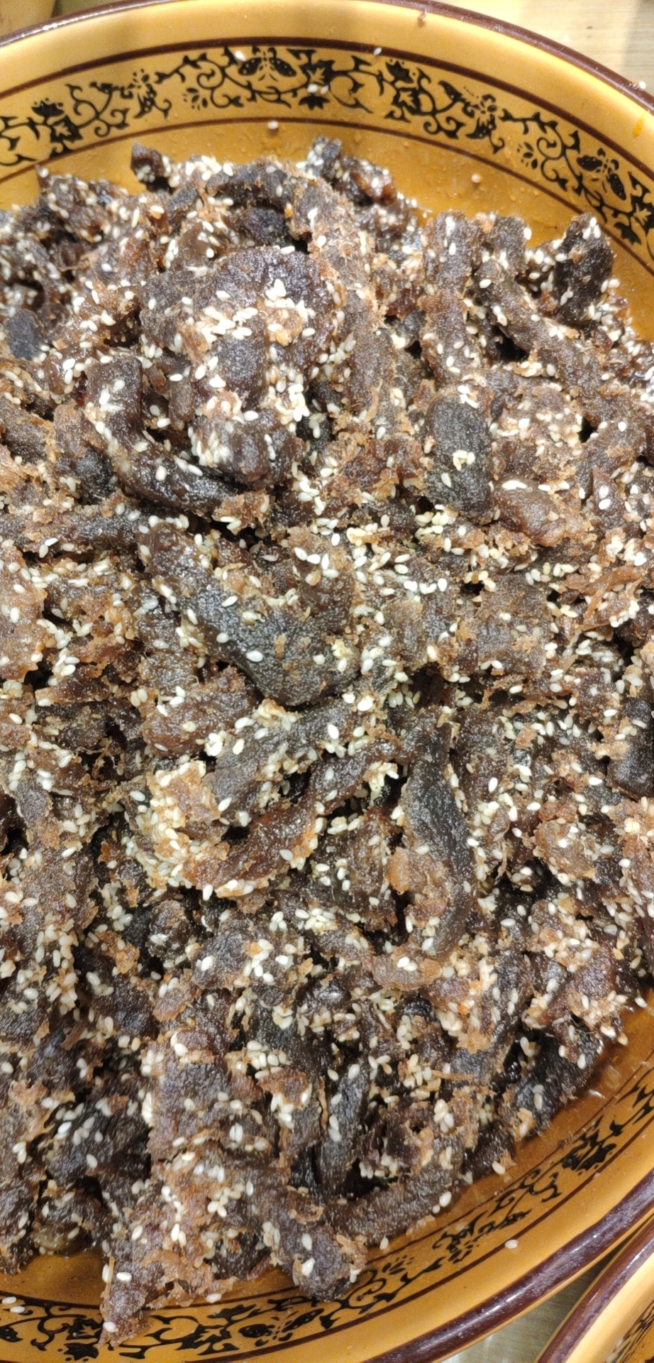 重庆居味鲜 散装食品  带油猪肉条（五香牛肉味） 500g（一斤）一包