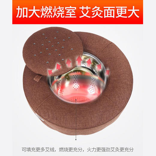 ★【纯天然养生新疗法】艾灸养生蒲团坐垫 商品图3