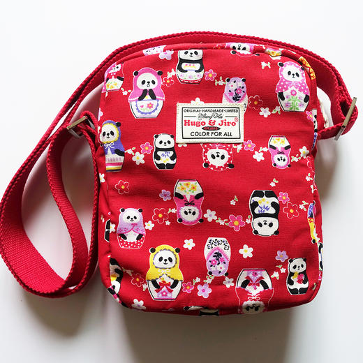 HUJI祤集Toast斜挎包风の花樱の集樱花熊猫 商品图2