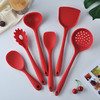 JQ-亚马逊厨房工具硅胶厨具6件套烹饪勺铲不粘锅铲勺套装 商品缩略图0