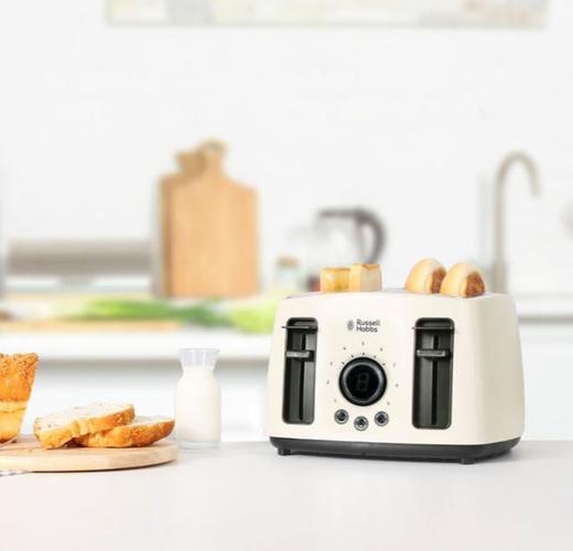 罗素霍布斯 4孔烤面包机 4 Slot Toaster RT-M8041BL/BG#615289JPY带授权招加盟代理 商品图1