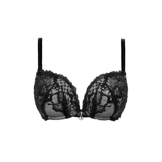 【秒杀品不退不换】皇家丽美小胸聚拢记忆钛圈性感蕾丝美背文胸不空杯WJ1812-2 商品图5