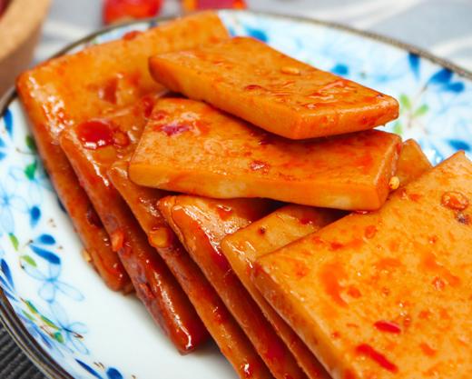 【四川特色香香嘴豆干】200g 四合一味道，五香味，香辣味，烧烤味，泡椒味 商品图0