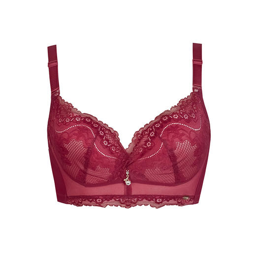 【秒杀品不退不换】皇家丽美文胸3D透气棉内衣美背四排扣聚胸内衣WW905-2 商品图1