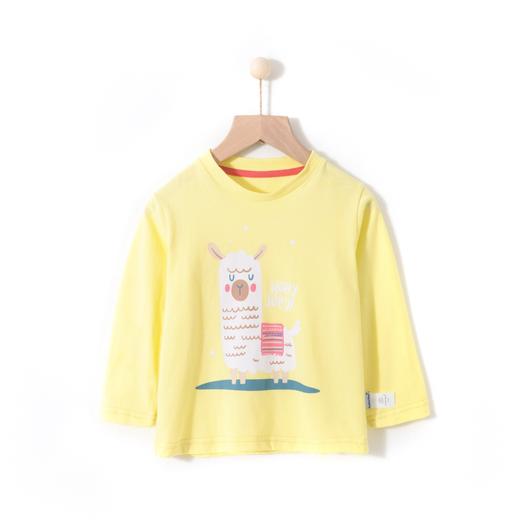 咕噜日记全棉儿童卡通印花长袖T恤CBT002 商品图6