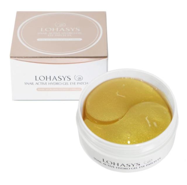 Lohasys Snail Active Hydro Gel Eye Patch60ct活性眼胶#607230JPY带授权招加盟代理