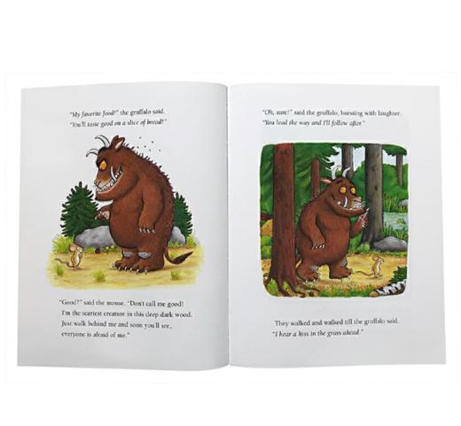 【送音频】The Gruffalo 咕噜牛 国外获奖经典英文绘本 商品图2