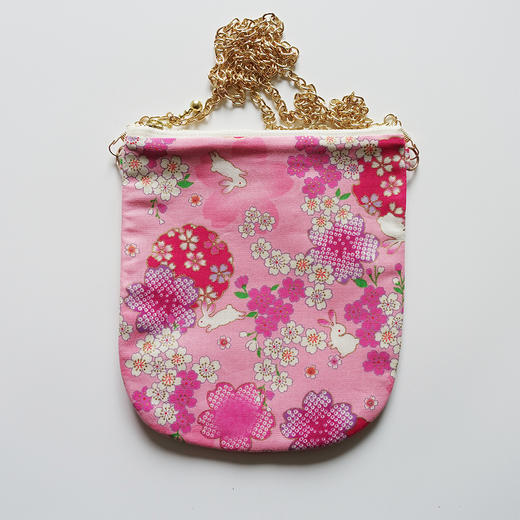 HUJI祤集竖版链条斜挎包风の花樱の集樱花小兔 商品图1