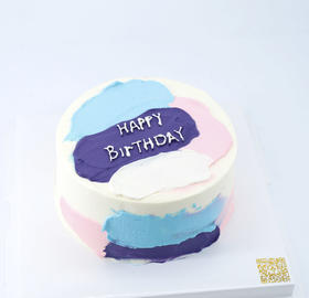 三色简约蛋糕（下单请先看详情）