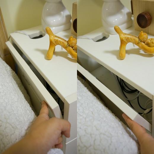 CatS人猫共用猫家具 防猫咬线床头柜 兼猫屋剑麻猫抓板 包邮 商品图2