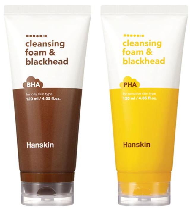 Hanskin Cleansing Foam & Black Head120ml#628459下标备注款式JPY带授权招加盟代理