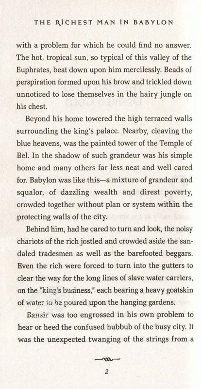 预售 【中商原版】英文原版The Richest Man in Babylon巴比伦富翁的财富课 克拉森 商品图5
