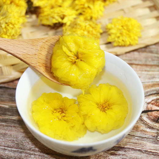 四大怀药之怀菊花 河南焦作特产低温烘焙保留菊花清香25g/罐 （两罐一套） 商品图0