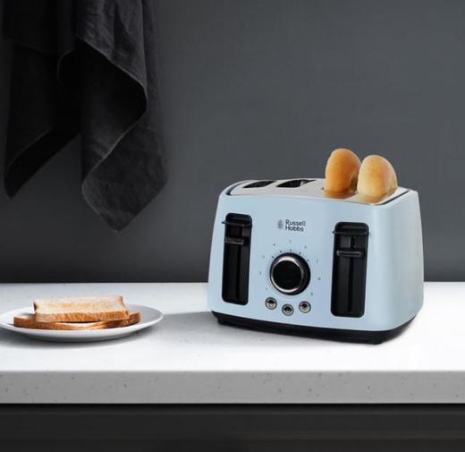 罗素霍布斯 4孔烤面包机 4 Slot Toaster RT-M8041BL/BG#615289JPY带授权招加盟代理 商品图2