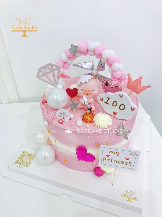 1027CAKE | 猪猪满月主题 周岁蛋糕 百天 商品图1