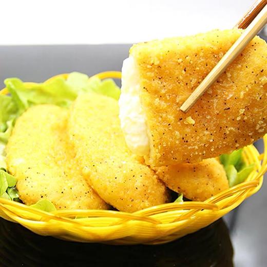【正大爆浆鸡排】800g/袋/8片，芝士夹心鸡肉排 商品图1