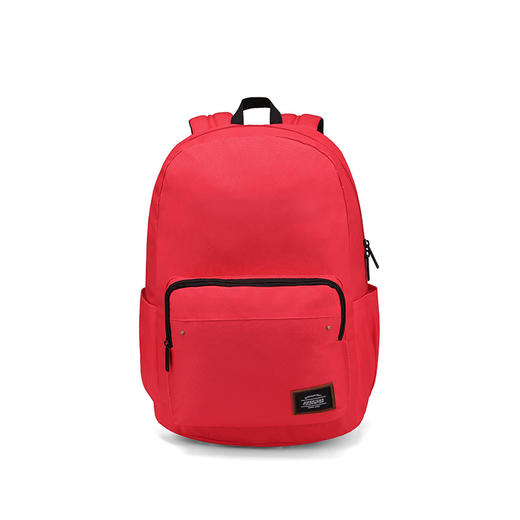 【美旅】轻便耐磨 大容量 水杯雨伞 时尚印花 纯色 胸扣 舒适背负 多隔层口袋 背包 书包 双肩包 BJ6 商品图6