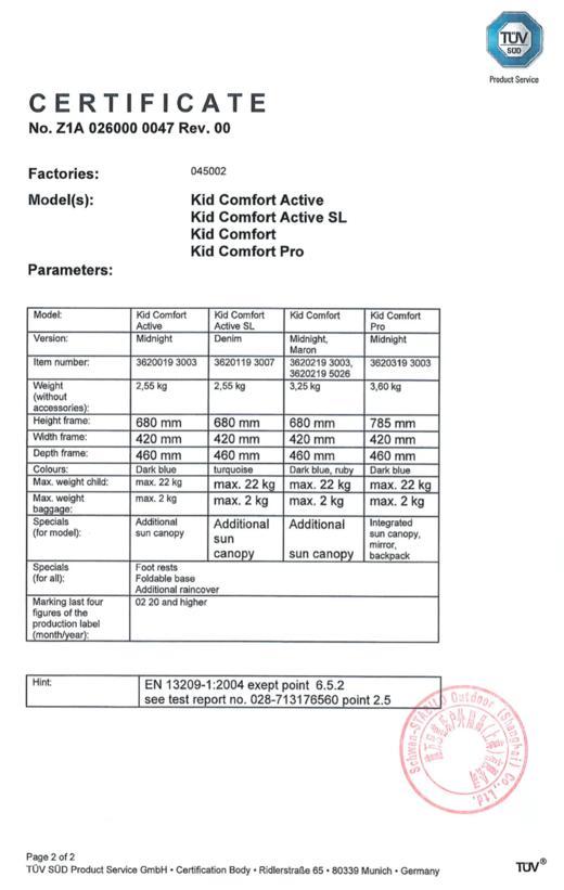 DEUTER多特考拉 儿童背架 KID COMFORT 户外运动亲子游 商品图7