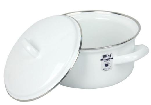 Riess Classic Enamel Pot 20cm奥地利经典搪瓷锅#600144韩国直邮JPY带授权招加盟代理 商品图1