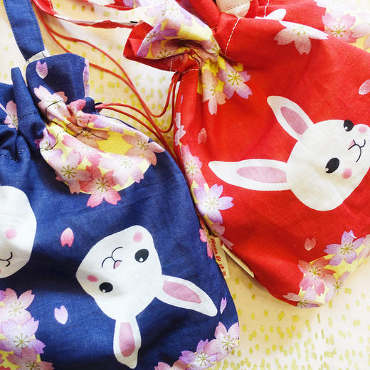 HUJI祤集Dilly手提袋风の花樱の集兔兔小樱 商品图0