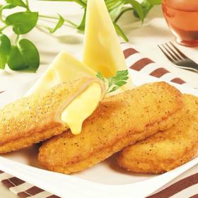 【正大爆浆鸡排】800g/袋/8片，芝士夹心鸡肉排