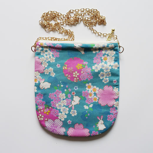 HUJI祤集竖版链条斜挎包风の花樱の集樱花小兔 商品图2