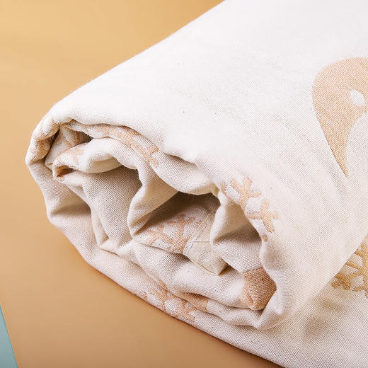 有机棉 纱布抱被110*110cm【0-2岁婴幼儿强烈推荐】 包邮 商品图7