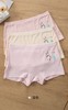 （一盒两条）少女童少男童孩童莫代尔彩纱精梳棉学生裤平角内裤0047/0050 商品缩略图1